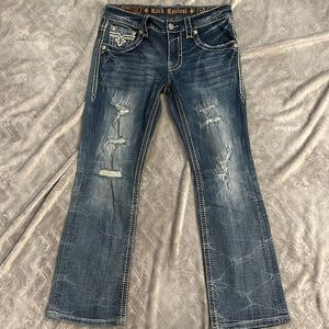 Rock Revival jeans size 33 slim boot. 32 length. Perfect condition